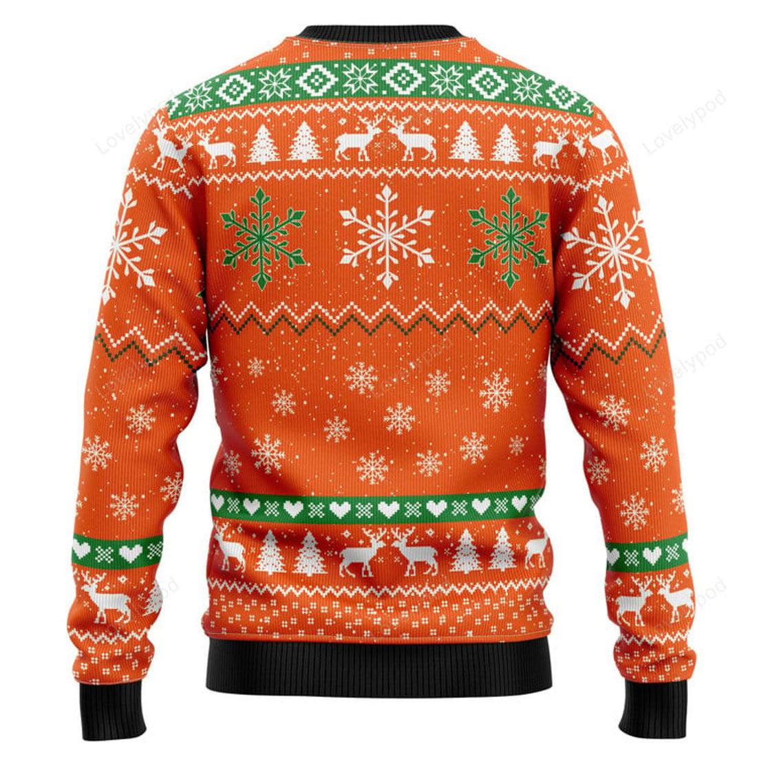 FUNSTUFFPRINT Deer Merry Huntmas Ugly Christmas Sweater for men and women Ugly Sweater