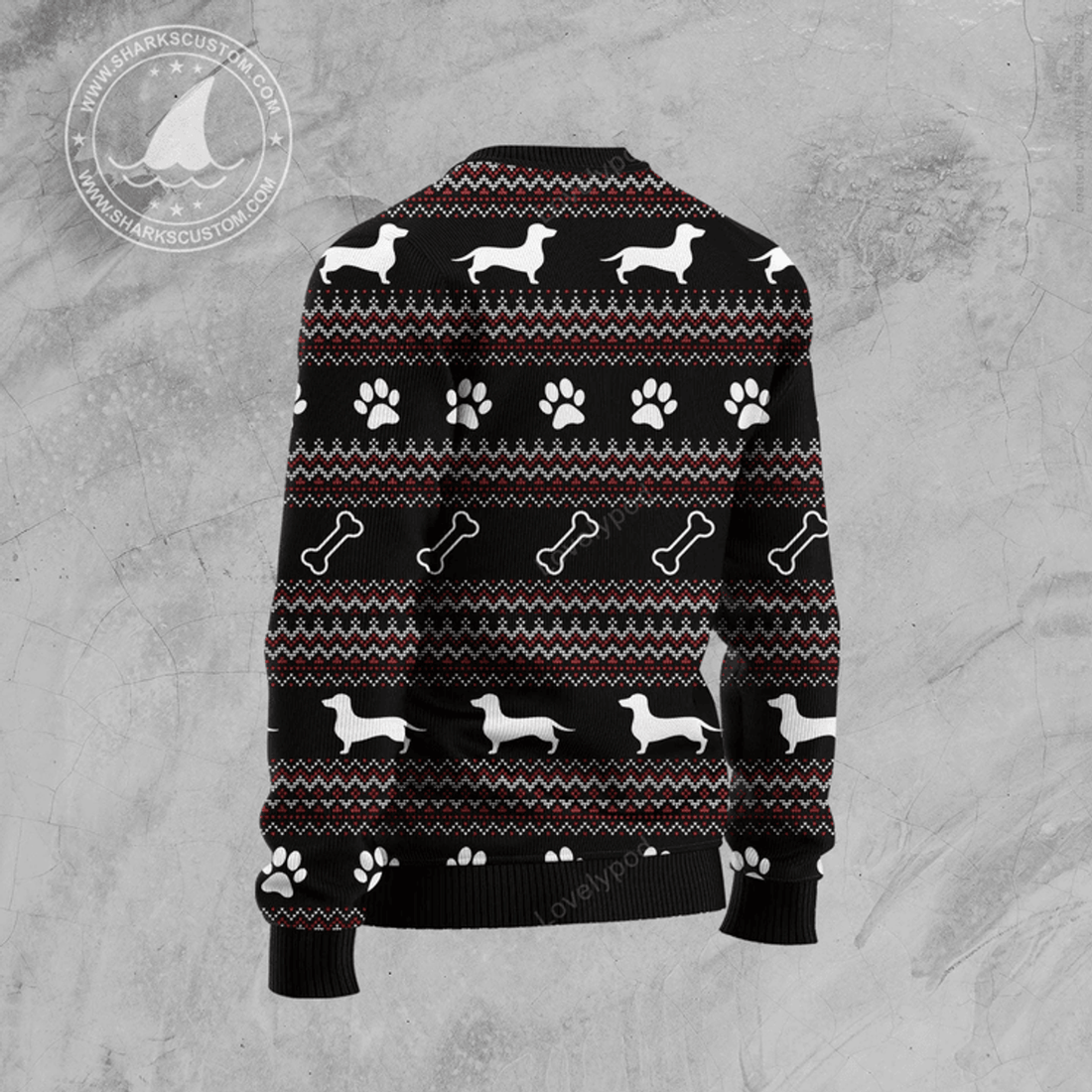 FUNSTUFFPRINT If You Don't Own One You'll Never Understand Dachshund Ugly Christmas Sweater Ugly Sweater