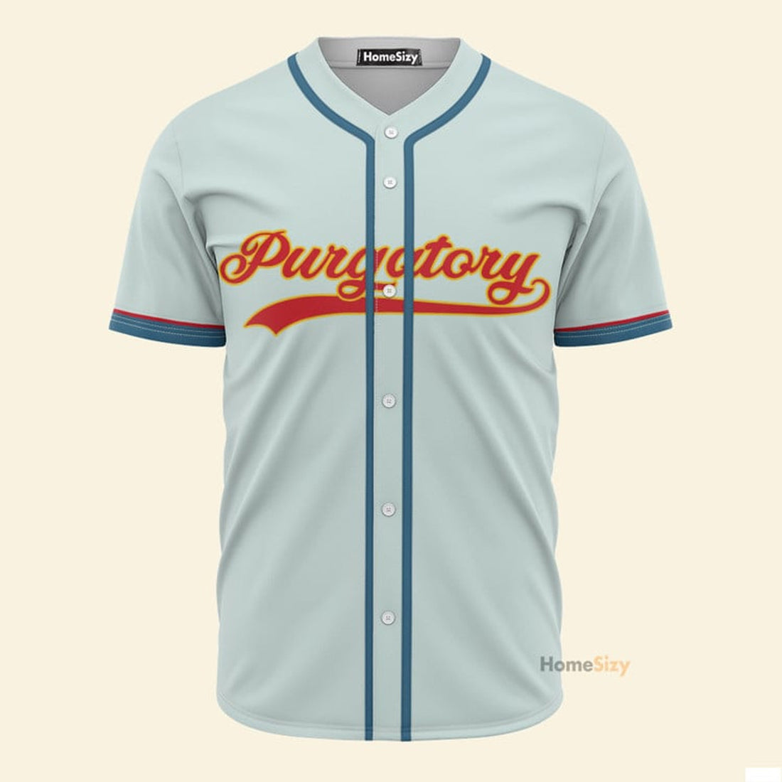Purgatory Blue - Baseball Jersey