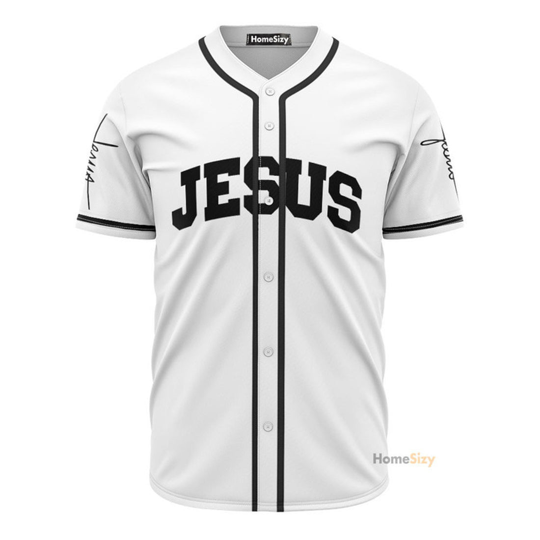 Custom Name And Number Jesus Christian Athletic Style - Personalized Baseball Jersey