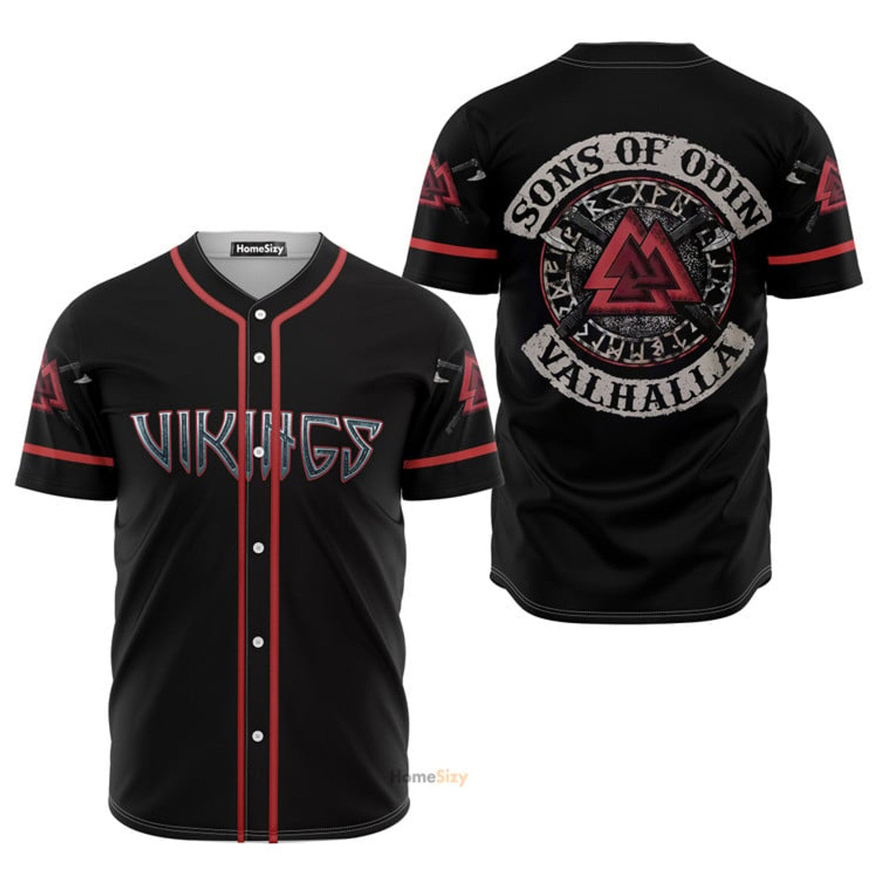 Sons Of Odin Viking - Baseball Jersey