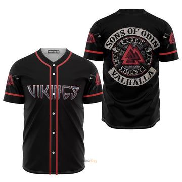 Sons Of Odin Viking - Baseball Jersey