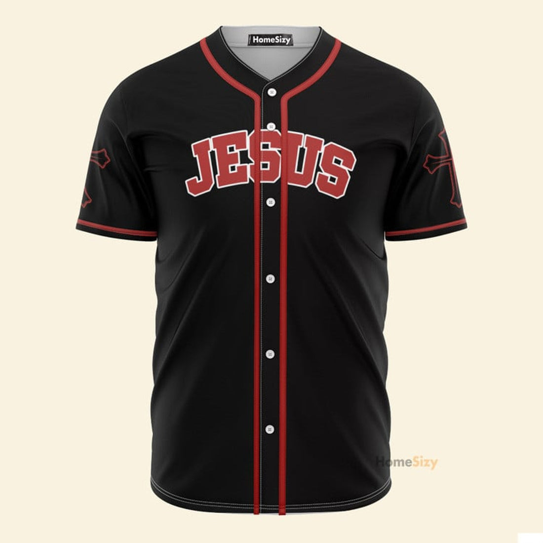 Fueled By Jesus - Baseball Jersey