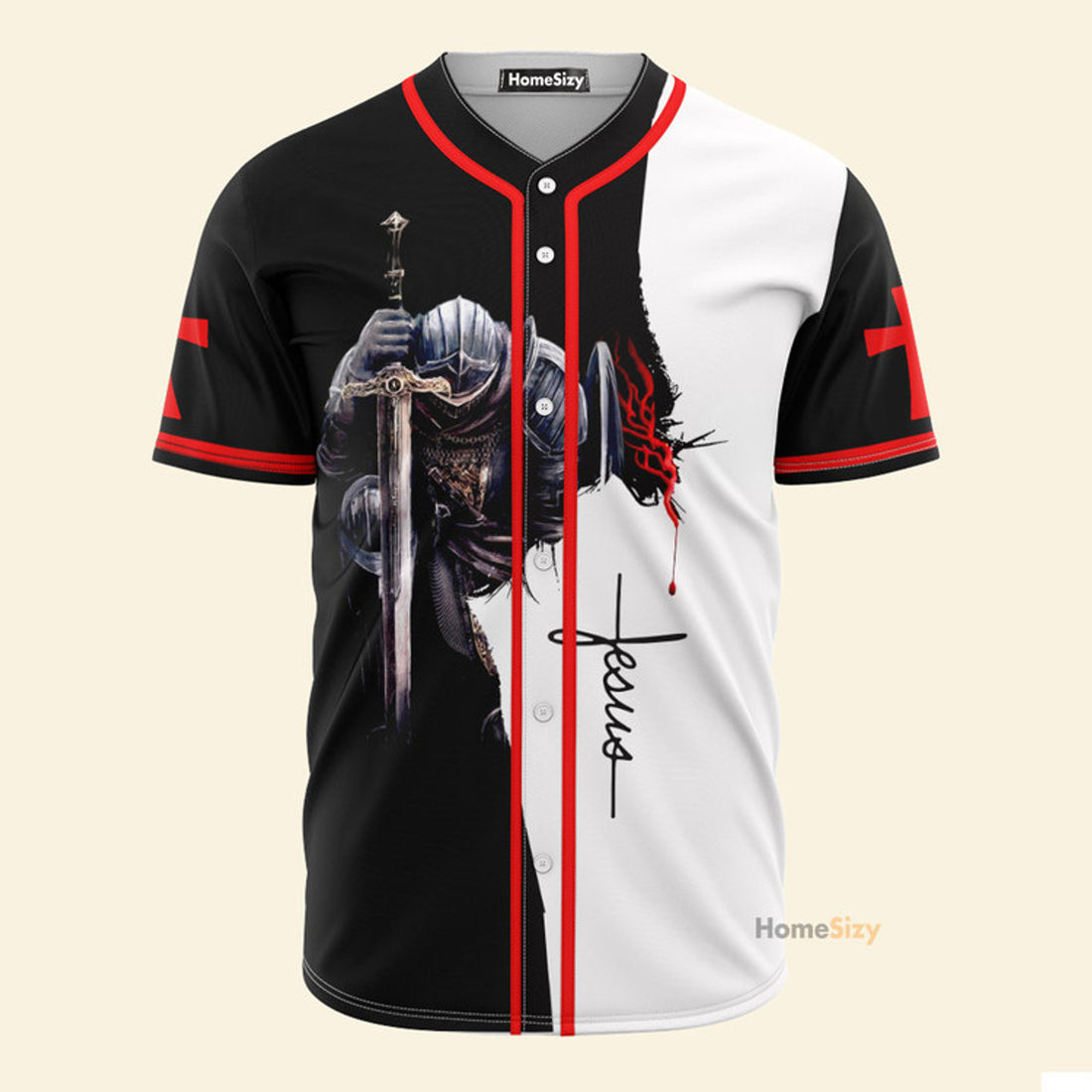 A Child Of God A Warrior Of Christ - Baseball Jersey