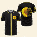 Sunflower In A World Full Of Roses - Baseball Jersey