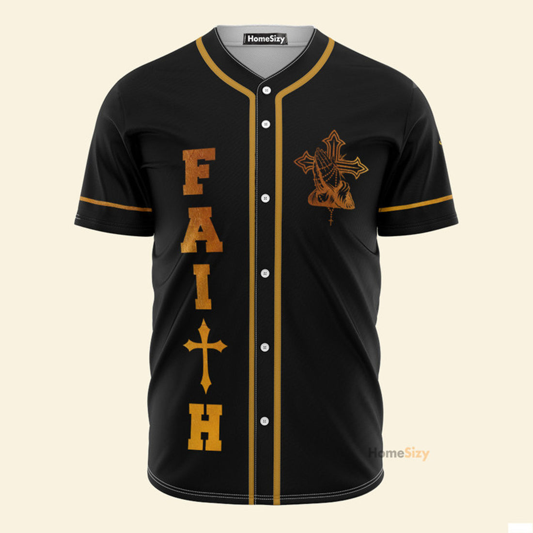 Walk By Faith, Not By Sight - Baseball Jersey