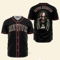 Native American Chief Tribe - Baseball Jersey