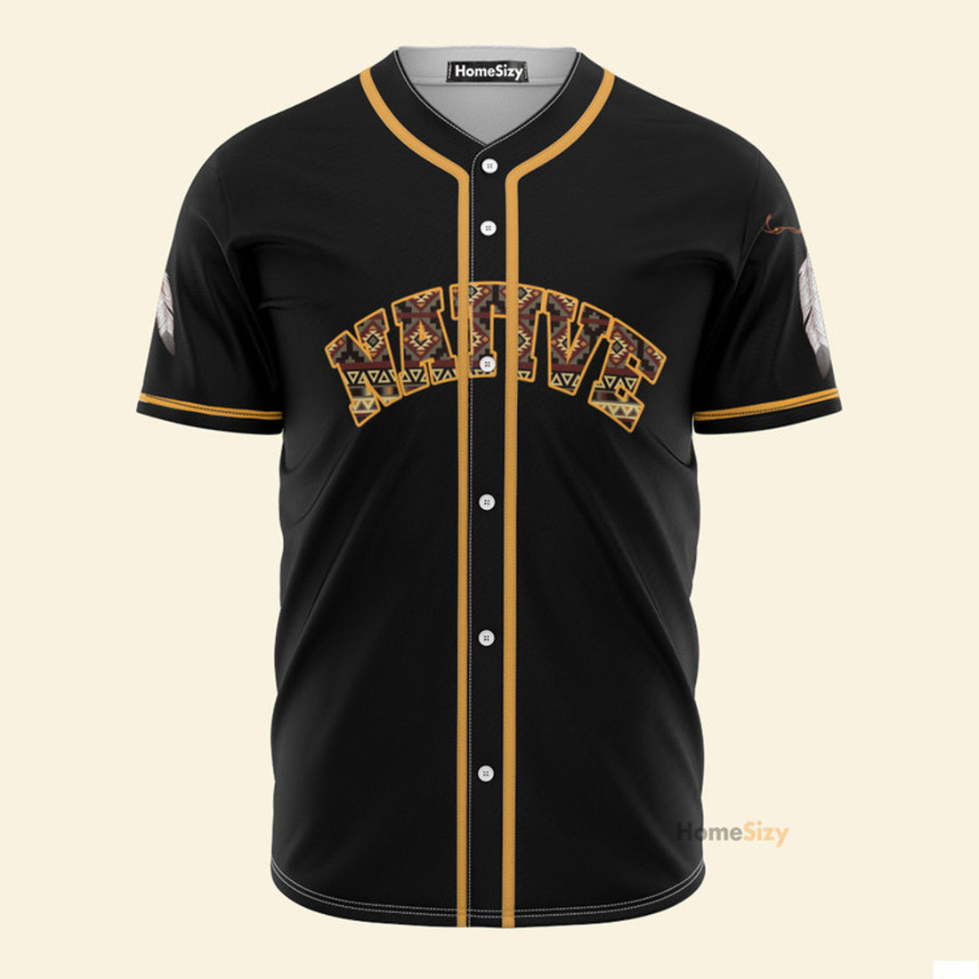 Native American Woman - Personalized Baseball Jersey