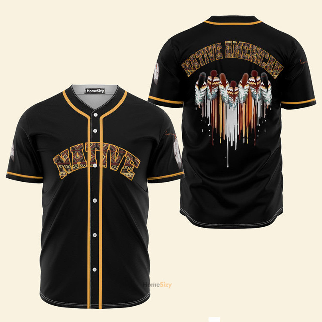 Native American Woman - Personalized Baseball Jersey