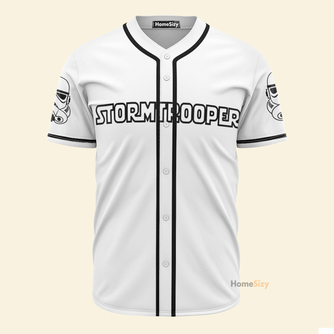 Star Wars White Stormtrooper - Baseball Jersey