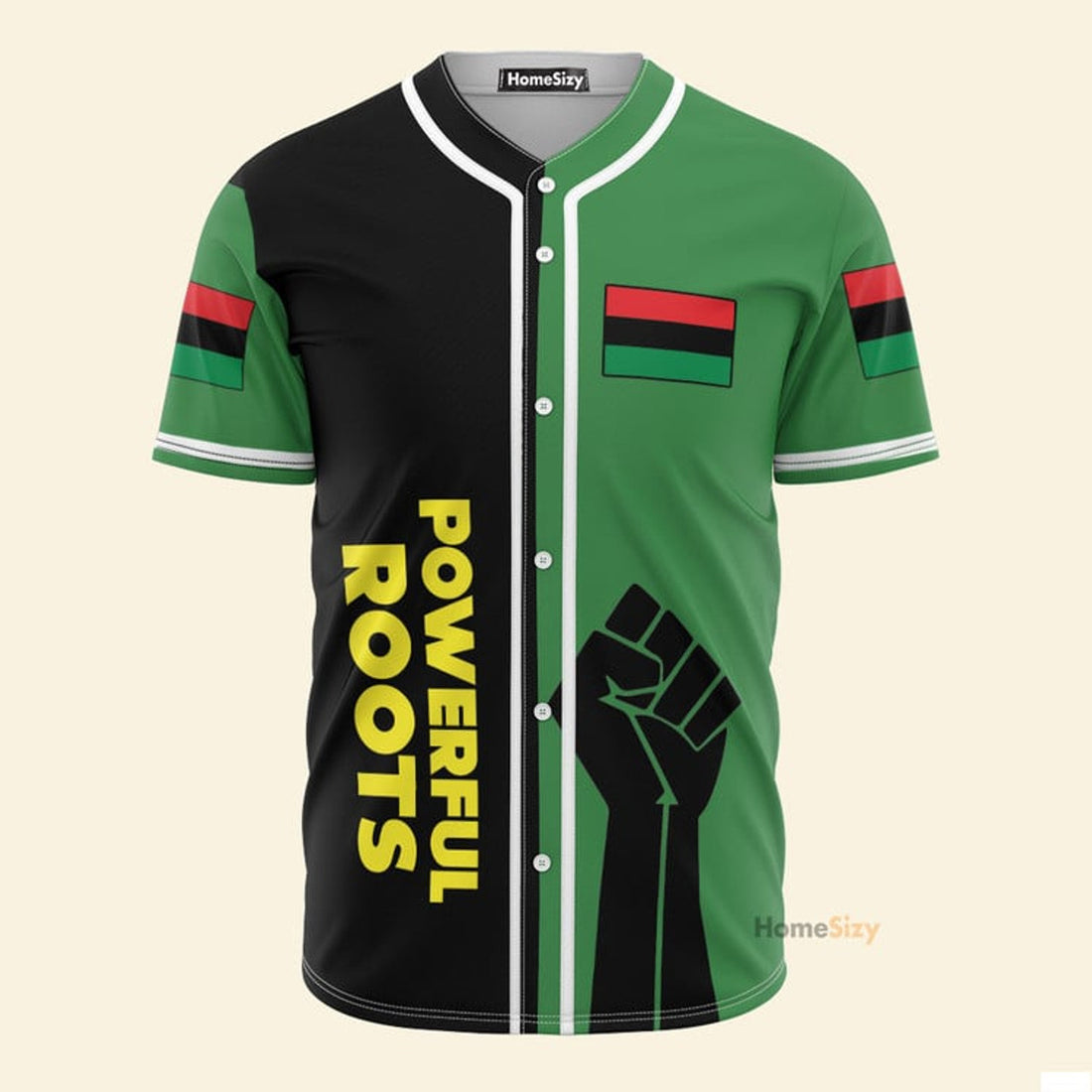 Powerful Roots Strong Roots - Personalized Baseball Jersey