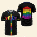 LGBT Pride Police Box - Baseball Jersey