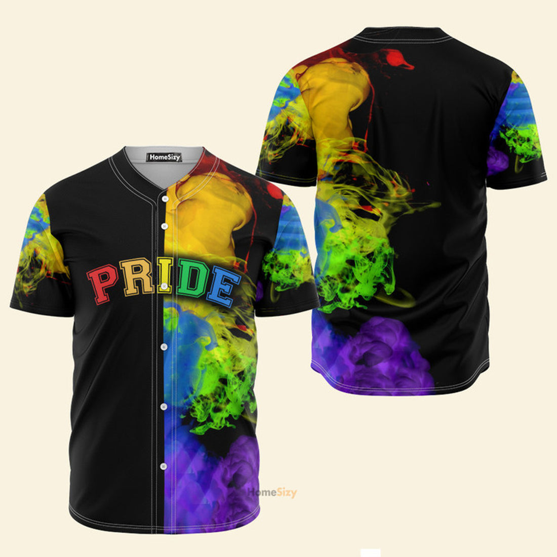 Colorful LGBT Pride - Baseball Jersey
