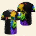 Colorful LGBT Pride - Baseball Jersey