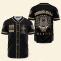Custom Name Freemason Hall Look To The East - Personalized Baseball Jersey