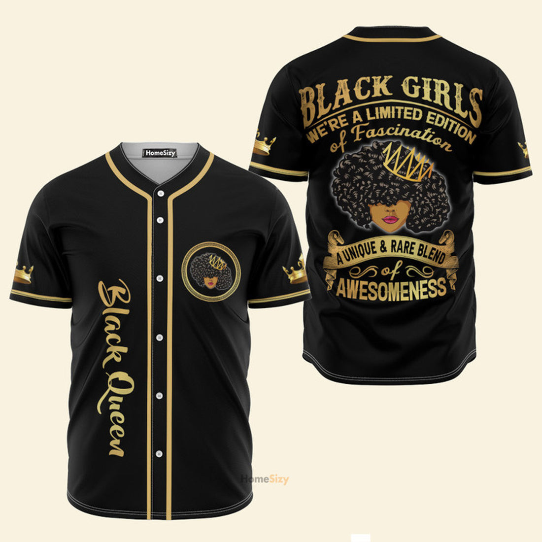 Black Girls Limited Edition - Baseball Jersey