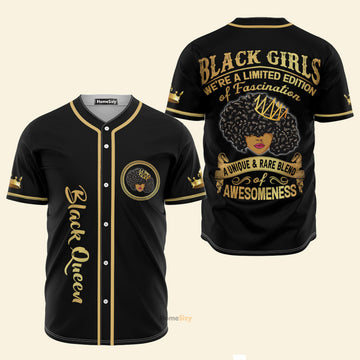 Black Girls Limited Edition - Baseball Jersey