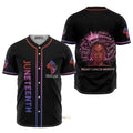 Custom Name Juneteenth Since 1865 In Pink - Personalized Baseball Jersey