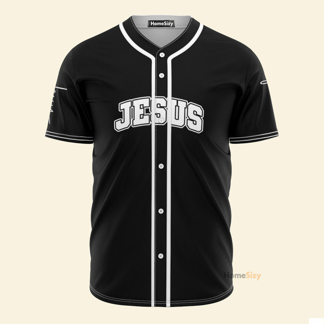 Jesus Skull Faith Hope Love - Baseball Jersey