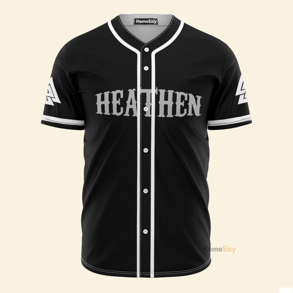 Add to Wish List Share Facebook Email Print Twitter Pinterest Black Sheep Of My Family Heathen Viking - Baseball Jersey