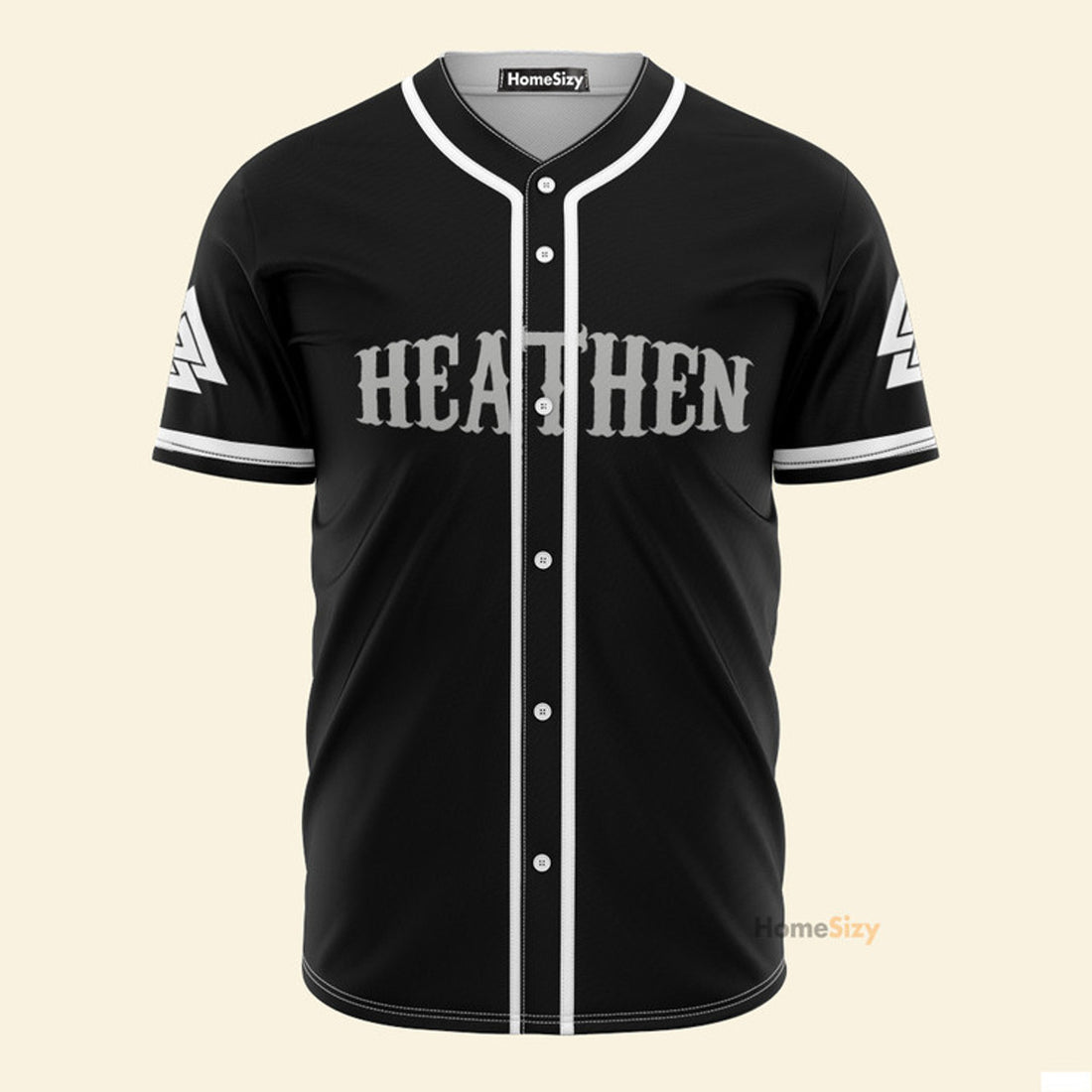 Black Sheep Of My Family Heathen Viking - Baseball Jersey
