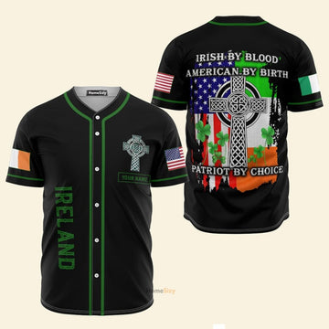 Personalized Custom Name Irish Celtic Celtic Pride Baseball Tee Jersey Shirts 3D