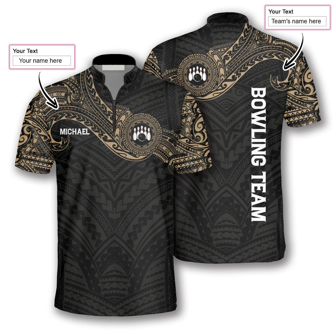 Custom Personalized Bowling Jersey For Team – Shirt for Bowling Lover