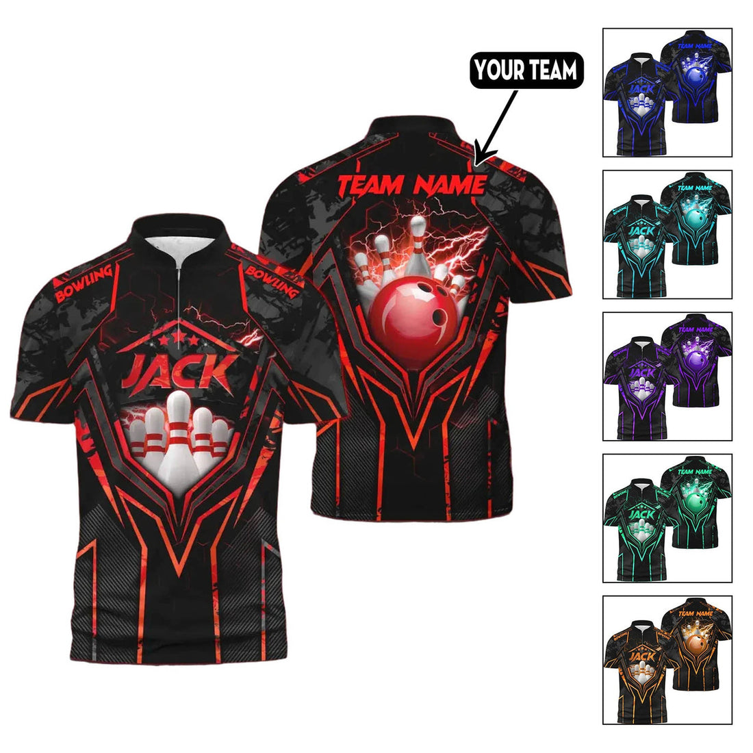 Custom Personalized Bowling Jerseys For Team – Shirt for Bowling Lover