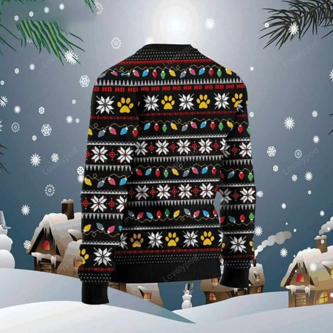 FUNSTUFFPRINT All I Want For Christmas Is Bulldog Ugly Christmas Sweater, Men Christmas sweater ugly, Christmas gift for Dog lover Ugly Sweater