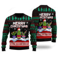 FUNSTUFFPRINT Cactus Sweater Merry Christmas, Ugly Sweater For Men & Women, Perfect Outfit For Christmas New Year Ugly Sweater