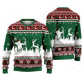 FUNSTUFFPRINT Hunting Deer Sweater Merry Christmas, Ugly Sweater For Men & Women Ugly Sweater