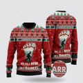 FUNSTUFFPRINT Bigfoot Sweater, Who Has A Beer Whit Darryl Ugly Christmas Sweater, Ugly Sweater For Men And Women, Christmas Gift Ugly Sweater