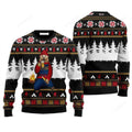 FUNSTUFFPRINT Bear Campfire Sweater, Ugly Christmas Sweater For Men & Women, Perfect Outfit For Christmas New Year Autumn Winter Ugly Sweater