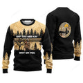 FUNSTUFFPRINT Eff Bear Beer Sweater You See Kay Why Oh You, Ugly Sweater For Men & Women, Perfect Outfit For Christmas New Year Autumn Winter Ugly Sweater