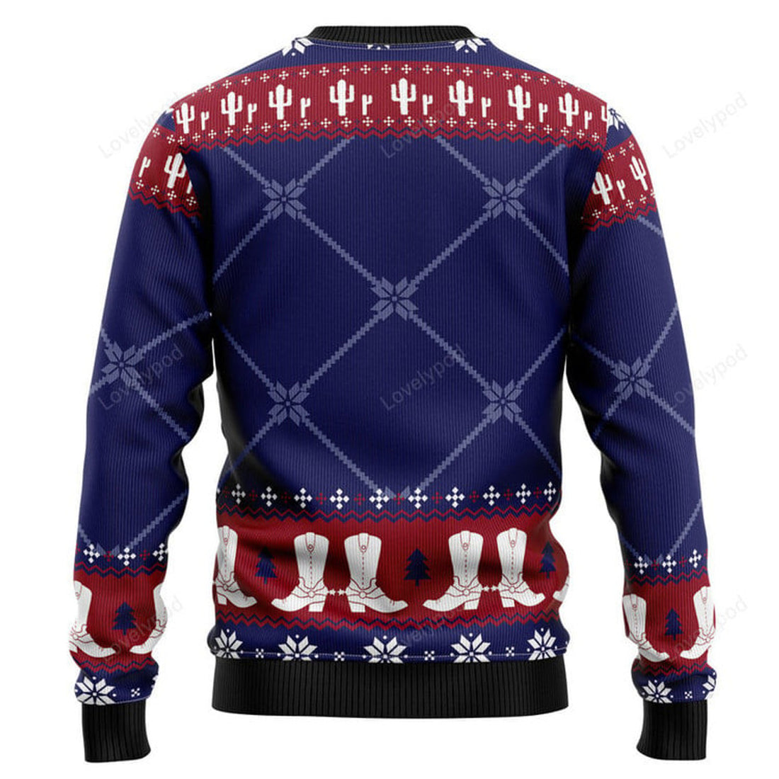 FUNSTUFFPRINT Texas Map Symbols Pattern Ugly Christmas Sweater, Christmas sweatshirts, Christmas gift Ugly Sweater