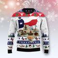 FUNSTUFFPRINT Texas Our Texas Bluebonnet ugly christmas sweater, couples matching, friends, funny family ugly christmas holiday sweater gifts Ugly Sweater
