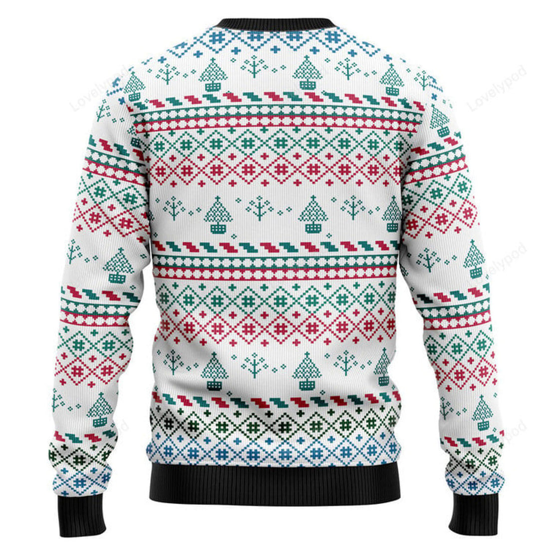 FUNSTUFFPRINT Flamingo Christmas Reunion Ugly Christmas Sweater, Christmas sweatshirts, Christmas gift Ugly Sweater