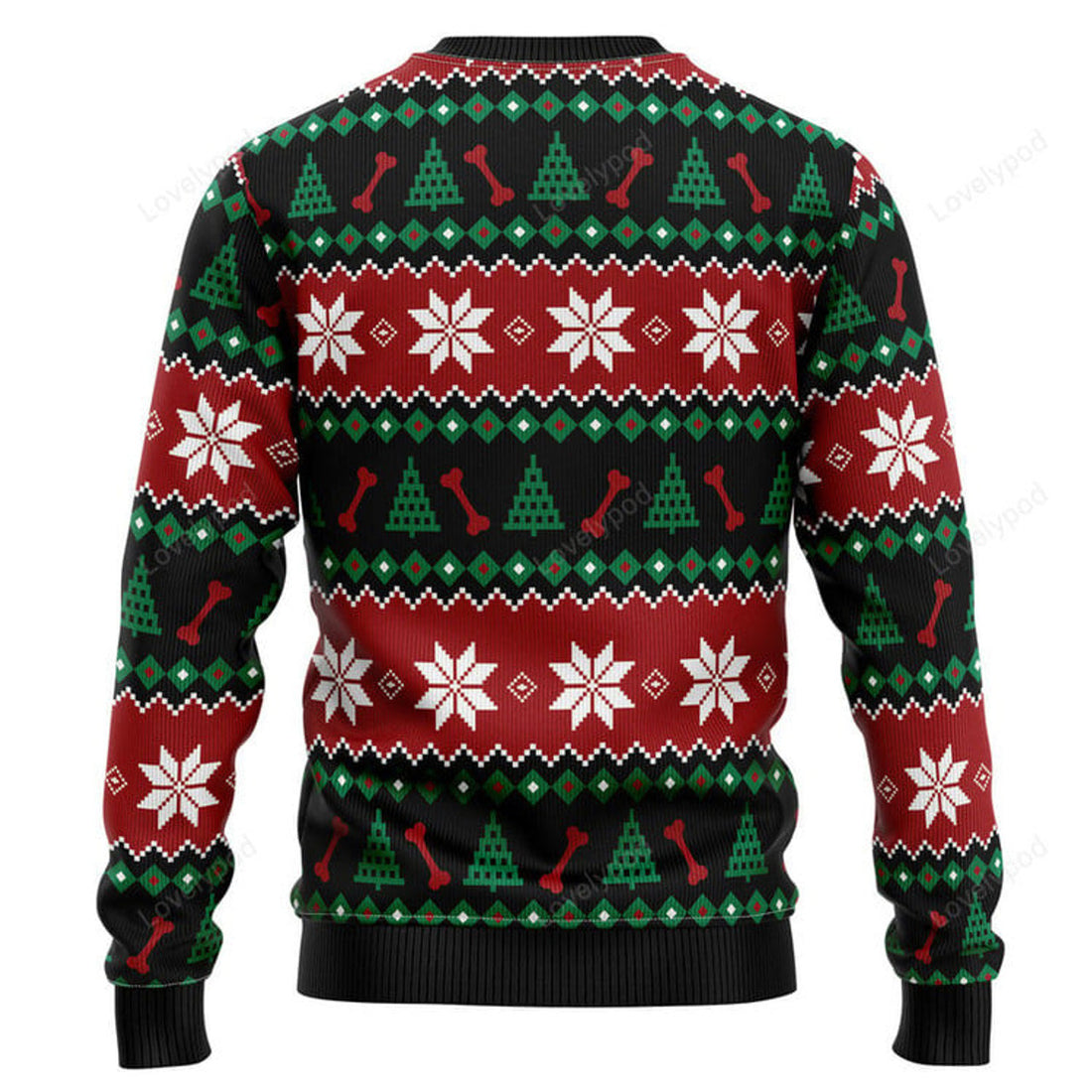 FUNSTUFFPRINT Pug Cute Ugly Christmas Sweater, Christmas sweatshirt, Christmas gift Ugly Sweater