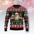 FUNSTUFFPRINT Bulldog Group Beauty Ugly Christmas Sweater , Christmas sweatshirt, Christmas gift Ugly Sweater