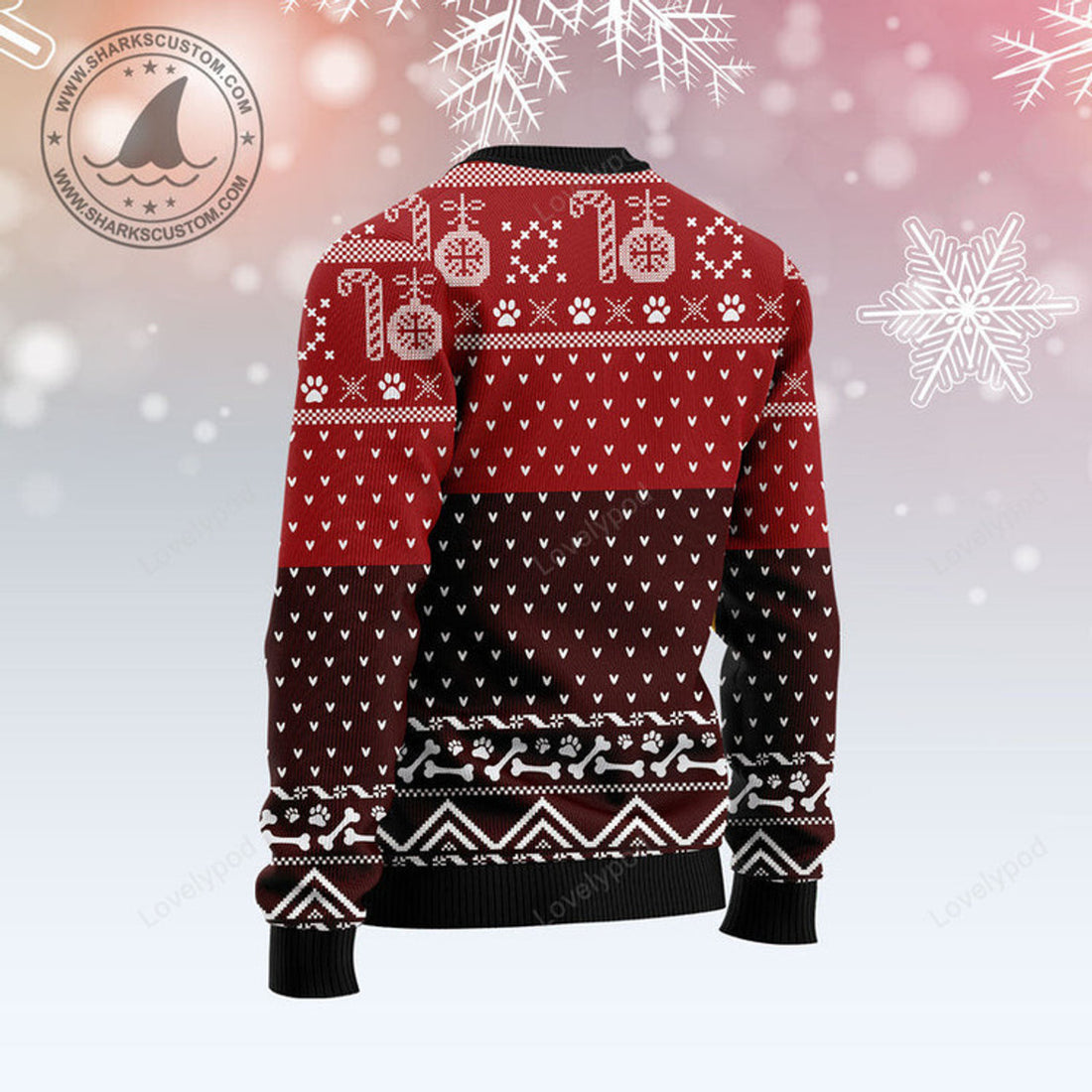 FUNSTUFFPRINT Pembroke Welsh Corgi Will Be Watching You Ugly Christmas Sweater, Christmas sweatshirt, Christmas gift Ugly Sweater