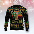 FUNSTUFFPRINT Sloth Team Holiday Ugly Christmas Sweater, Xmas ugly sweatshirt, Christmas gifts for Dad, Mom, Brother, Sister Ugly Sweater