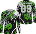 FUNSTUFFPRINT Custom Motocross Racing Jersey Adult&Kid Biker Live to Ride Off-Road MX Shirt 3D Long Sleeve T-Shirt