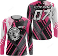 FUNSTUFFPRINT Custom Motocross Jersey Motox Dirt Bike Jersey for Women Men, Riding Off-Road MX Jersey Motorcycle Shirt 3D Long Sleeve T-Shirt