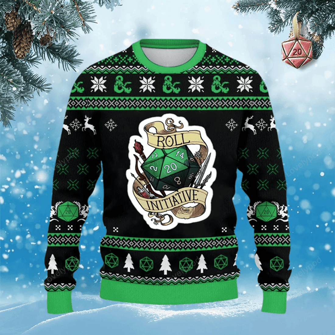 FUNSTUFFPRINT DND CLASSES ugly Christmas sweater, DND CLASSES sweatshirt for men and women, Christmas shirt, Christmas gift Ugly Sweater