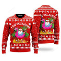FUNSTUFFPRINT Hawaii Santa Claus Mele Kalikimaka Ugly Christmas Sweater - Gift For Christmas Ugly Sweater