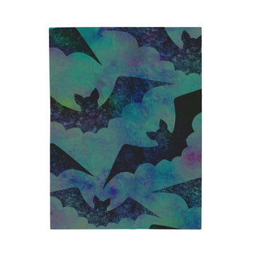 FUNSTUFFPRINT Bats Velveteen Plush Blanket