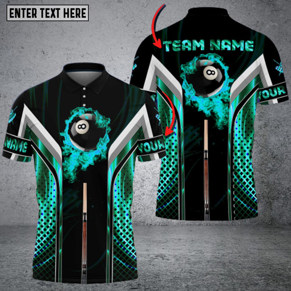 Custom Billiards Master Personalized Name 3D Shirt Multi Color Options, Perfect Gift For Pooler
