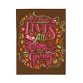 FUNSTUFFPRINT Thanks & Giving Velveteen Plush Blanket