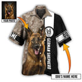 Custom German Shepherd My Lovely Dog Custom Photo Personalized - Hawaiian Shirt, Idea Gift for Dog Lover