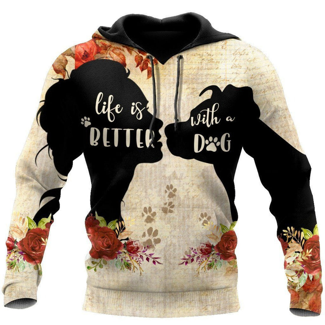 FUNSTUFFPRINT Pitbull Dog 3D Hoodie and Zip Hoodie
